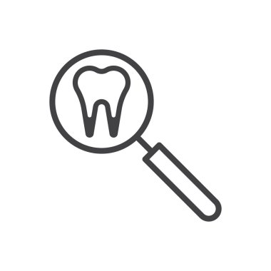 diş arama simgesi - diş arama simgesi