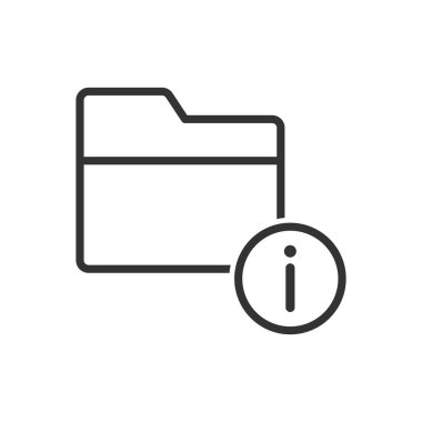 Folder Info Icon Sign Symbol