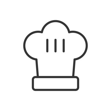 Şef şapka simgesi İmza Sembolü