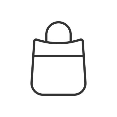 Alışveriş Torbası Simgesi İmza Sembolü