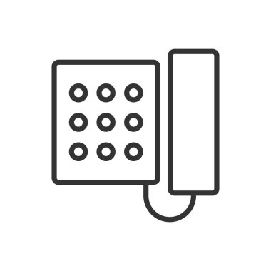 Otel Servis Telefon Simgesi İmza Sembolü