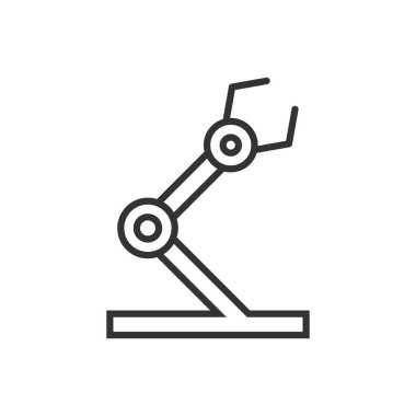 Endüstriyel robot kol simgesi - robot el simgesi