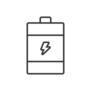 pil simgesi - şarj edilebilir pil simgesi