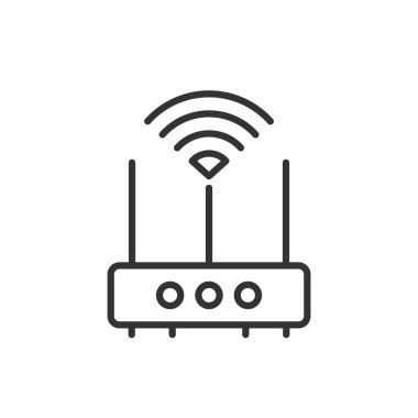 Wifi yönlendirici ve modem simgesi