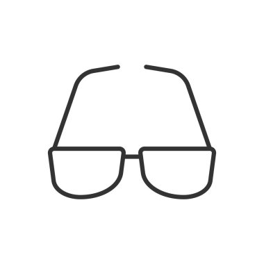 Güneş gözlüğü simgesi - yaz gözlüğü simgesi