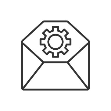 Email Setting Icon Sign Symbol 