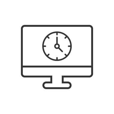 Computer Time Icon Sign Symbol