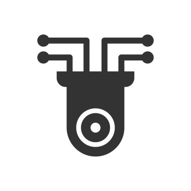 akıllı güvenlik kamerası - akıllı izleme kamera simgesi