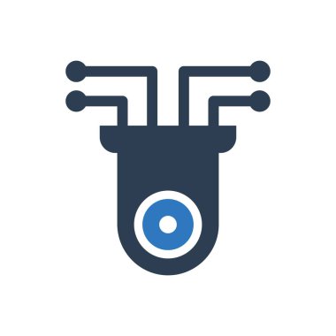 akıllı güvenlik kamerası - akıllı izleme kamera simgesi