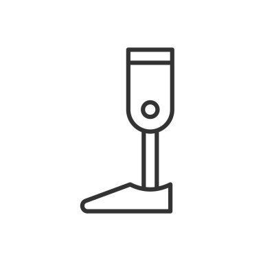 robot bacak simgesi - Yapay bacak simgesi