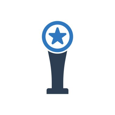 Award Trophy Icon Sign Symbol