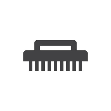 temizleme fırçası simgesi simgesi