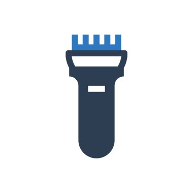 Elektrikli ustura simgesi simgesi