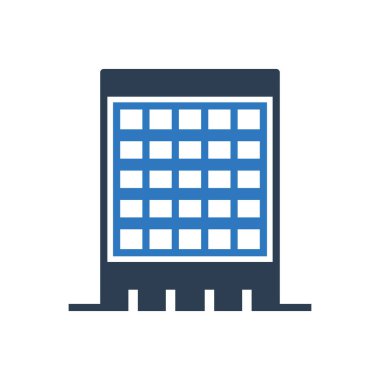 Apartman Simgesi - Bina Simgesi - Özellik Simgesi