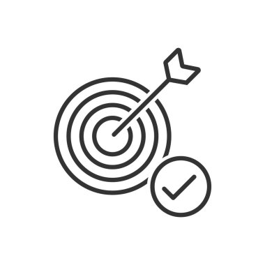 Target Success Icon sign symbol
