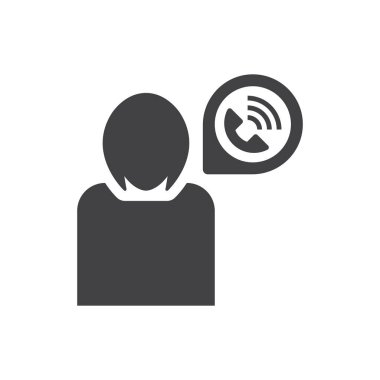 Arama Merkezi Simgesi - Müşteri Hizmeti Simgesi