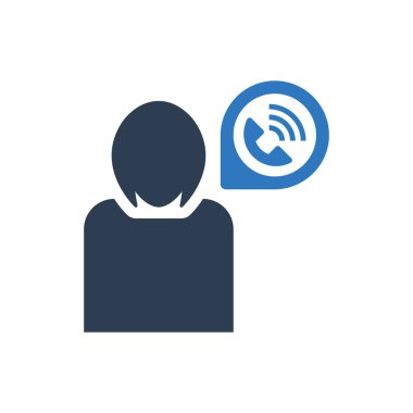 Arama Merkezi Simgesi - Müşteri Hizmeti Simgesi