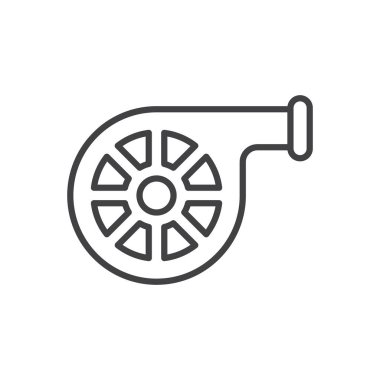 Car Turbo Icon Sign Symbol