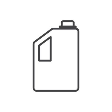 galon simge işareti vektörü