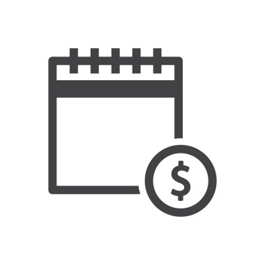 İş Notları Simgesi - gelir notu simgesi