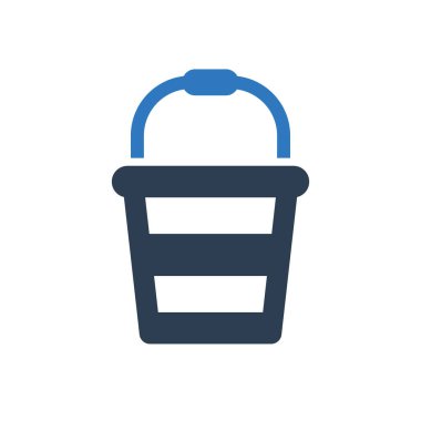 bucket  Icon Sign Symbol