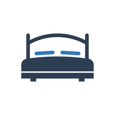 Bed Icon Sign Symbol