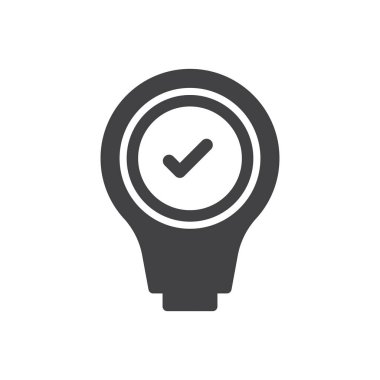 Ampul denetimi simgesi - Yaratıcı Fikir Simgesi