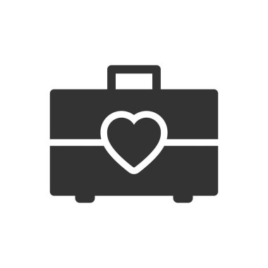 Ot Kutusu Simgesi - Balayı Evrak Kutusu Simgesi