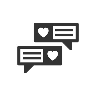 Romantik Sohbet Simgesi - Aşk Sohbeti Simgesi