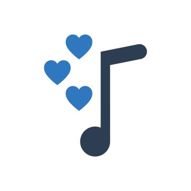 romantik müzik simgesi - romantik melodi simgesi