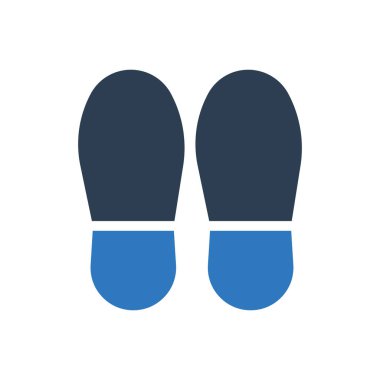 footprint icon Sign Symbol