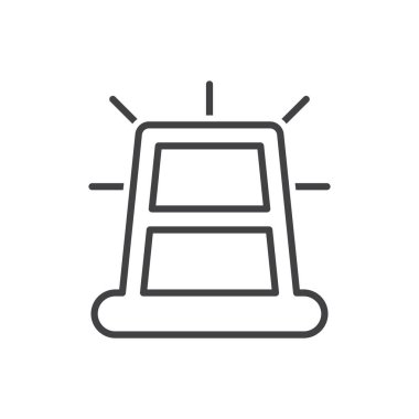 Siren Işığı Simgesi Sembolü