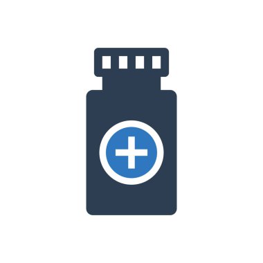 ilaç ikonu - eczane şişesi simgesi