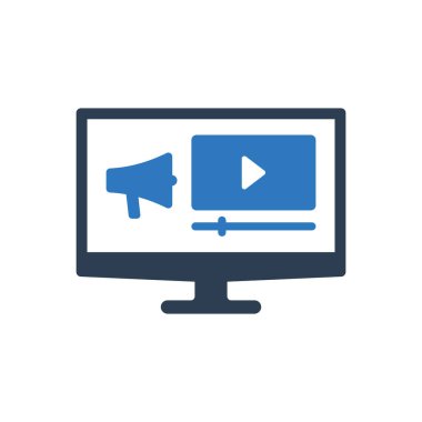 Video Pazarlama Simgesi İmza Sembolü