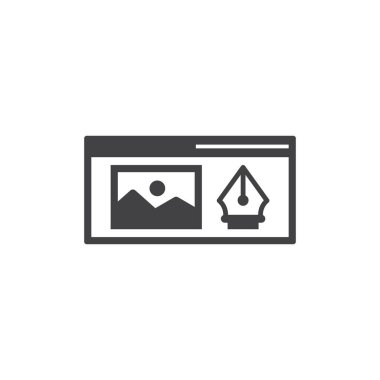 Web Tasarım Simgesi Sembolü 