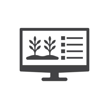 Akıllı Tarım Simgesi Sembolü 