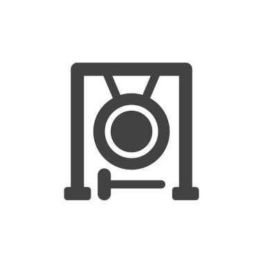 gong simgesi - Müzik Aygıtı simgesi