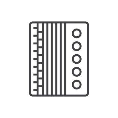 Akordiyon simgesi - Müzik Aygıtı simgesi