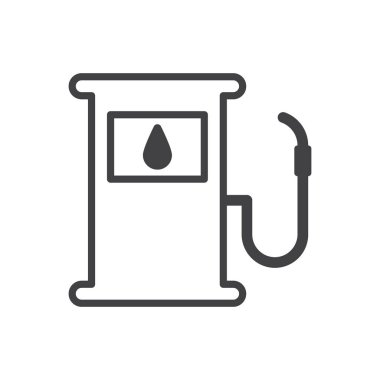 Benzin Pompası Simgesi - Benzin İstasyonu Simgesi