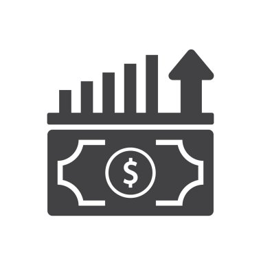 Gelir Büyümesi Simgesi Sembolü 