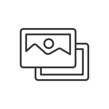 Resim simgesi vektörü İmza Sembolü 