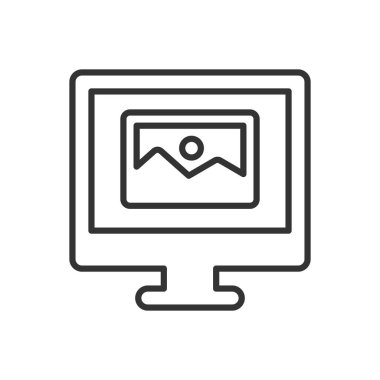 Bilgisayar işaretli resim simgesi