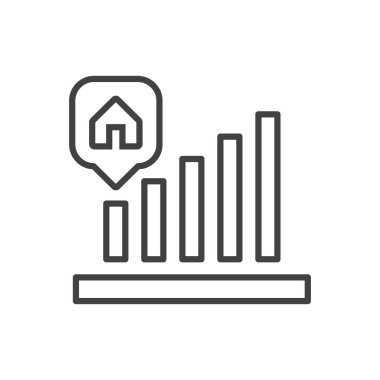 Emlak Büyüme Simgesi - Grafik Simgesini Arttır