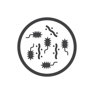 Bakteri Simgesi - Mikrop Simgesi Sembolü