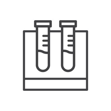 Kimya Deneyi simgesi - Test Tüpü Simgesi