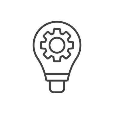 Yaratıcı fikir simgesi - İnovasyon Simgesi