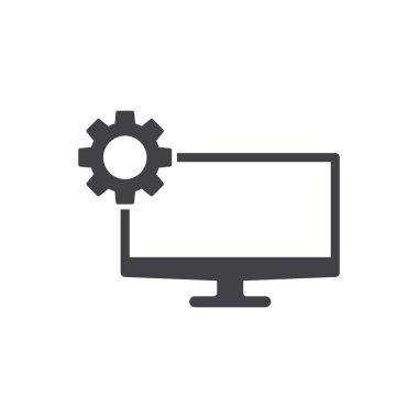 Bilgisayar Ayarları Simgesi - Teknik Destek Simgesi