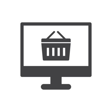 Çevrimiçi Alışveriş Simgesi - Sepet İşareti Sembolü