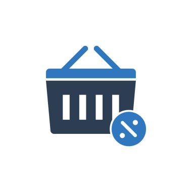 Alışveriş Sepeti Simgesiyle İndirim Teklifi