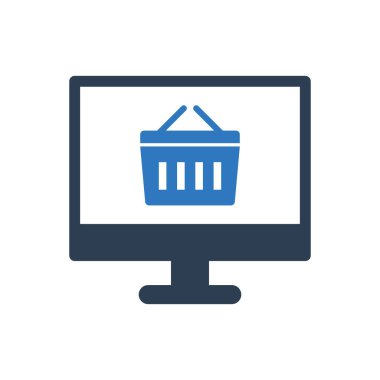 Çevrimiçi Alışveriş Simgesi - Sepet İşareti Sembolü